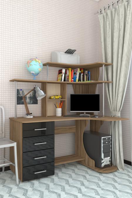 Компьютерный стол Лайн-3 вариант 12