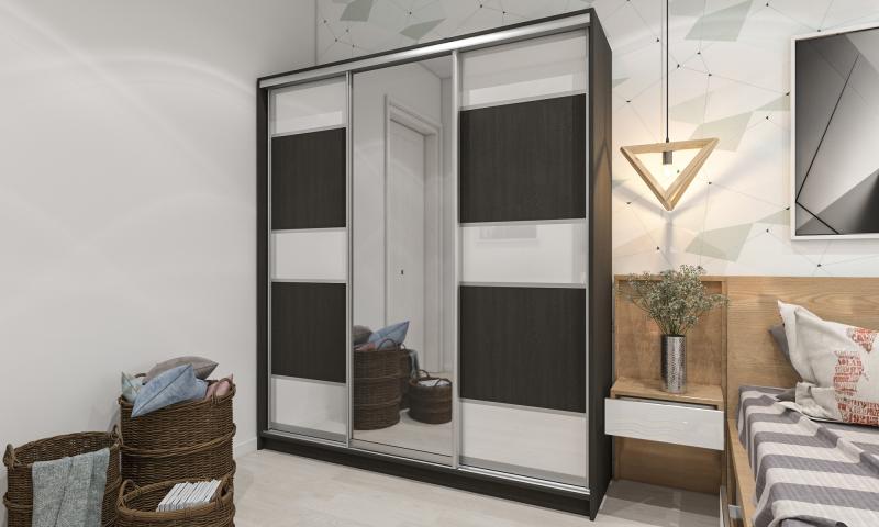 Шкаф-купе Лофт-29 вариант 1