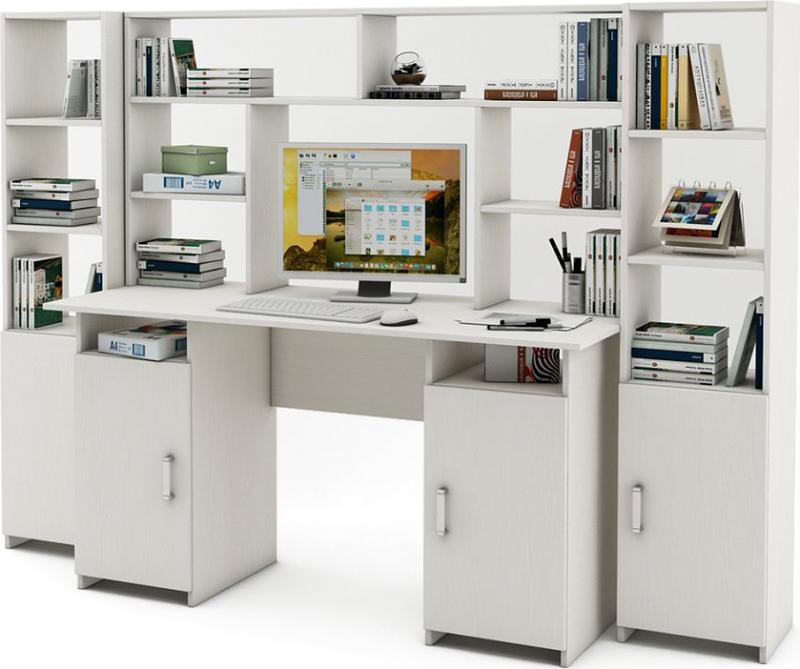 Уголок школьника Нео-6 с надстройкой вариант 2