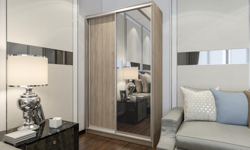 Шкаф-купе Лофт-2 вариант 2