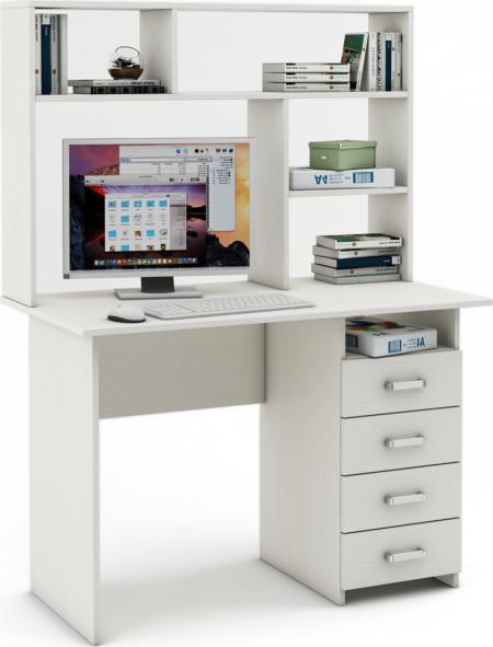 Письменный стол Нео-5 с надстройкой вариант 1