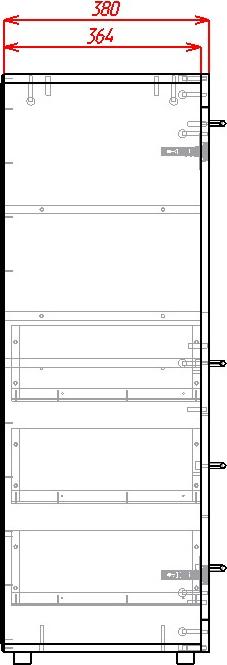 Комод Омега-19 вариант 3