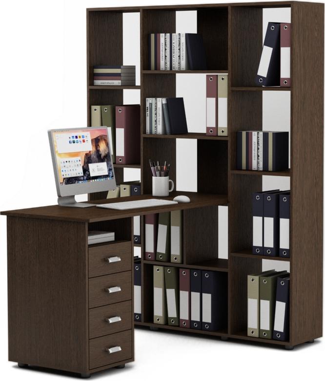 Стол-стеллаж Женева-3 вариант 2