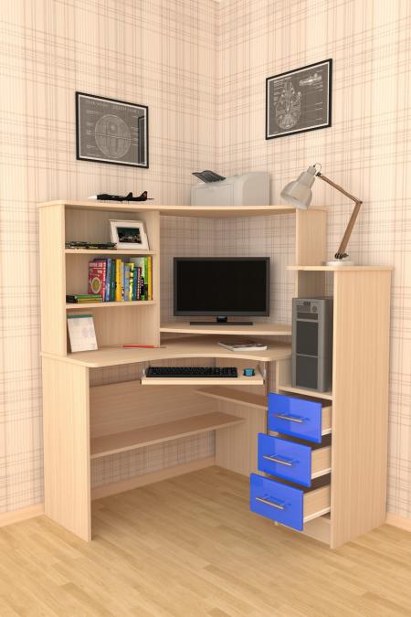 Компьютерный стол Лайн-27 вариант 2