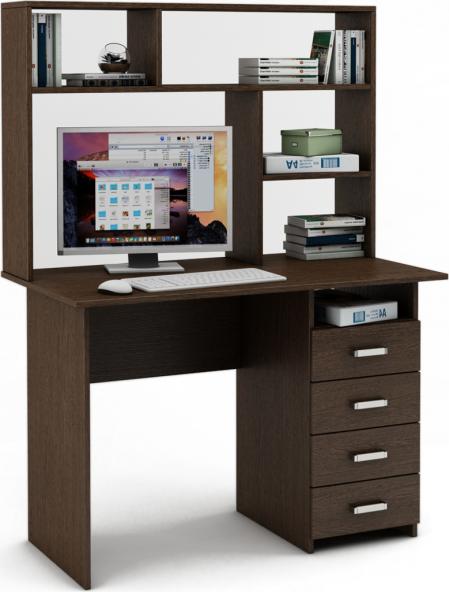 Письменный стол Нео-5 с надстройкой вариант 2