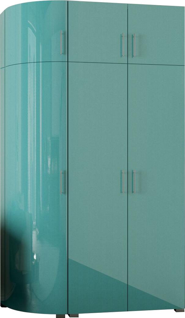 Радиусный шкаф Алексa-2 вариант 2