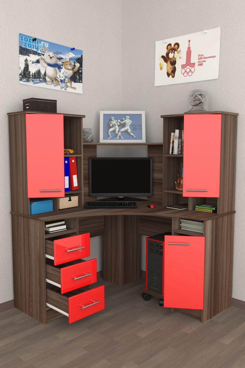 Компьютерный стол Лайн-41 вариант 5