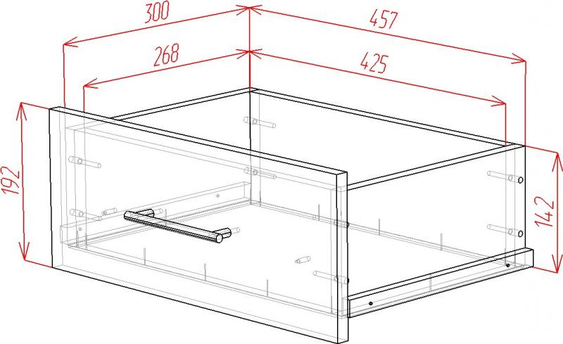 Комод Омега-11 вариант 4