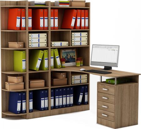 Стол-стеллаж Маунт-2843 вариант 1