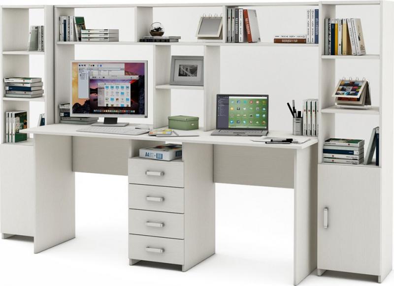 Уголок школьника Нео-11 с надстройкой вариант 2