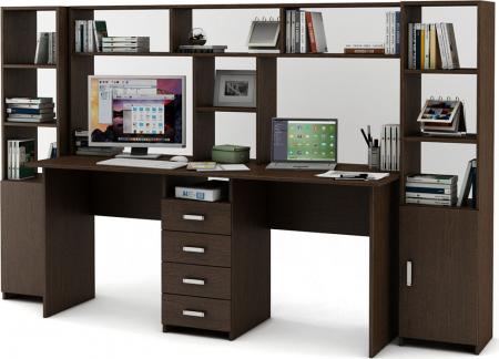 Уголок школьника Нео-11 с надстройкой вариант 2