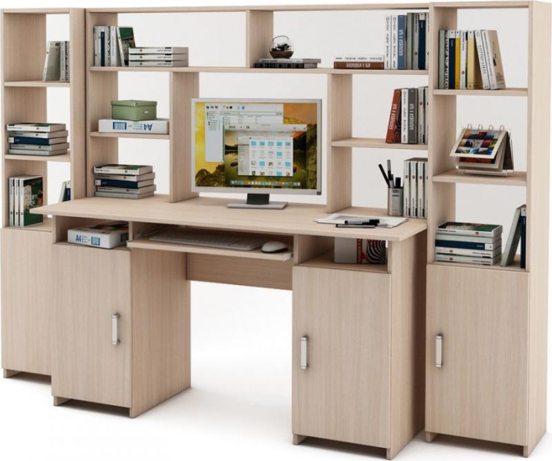 Уголок школьника Нео-6К с надстройкой вариант 1