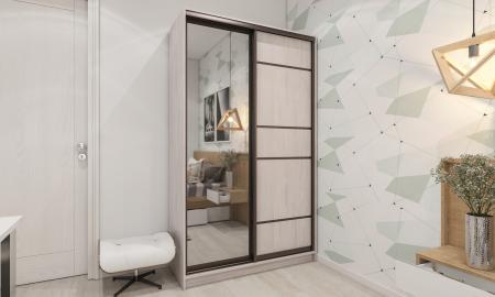 Шкаф-купе Лофт-11 вариант 1