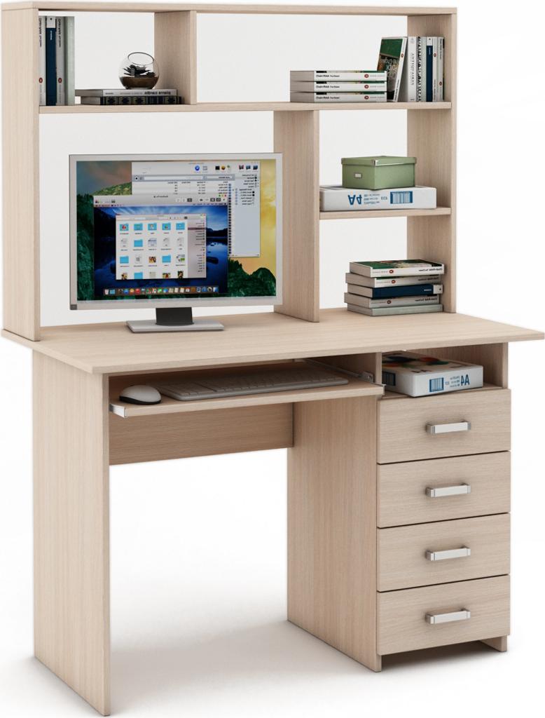 Письменный стол Нео-5К с надстройкой вариант 1