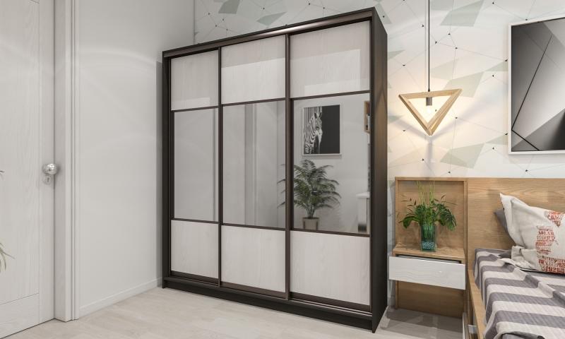 Шкаф-купе Лофт-23 вариант 1