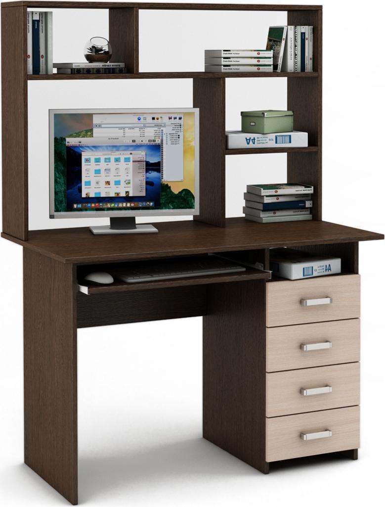 Письменный стол Нео-5К с надстройкой вариант 4