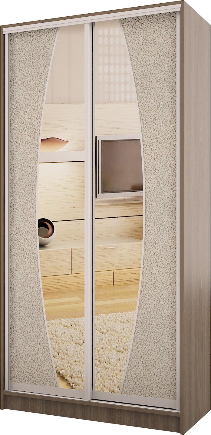 Шкаф-купе Лидл-9 Кожа вариант 1