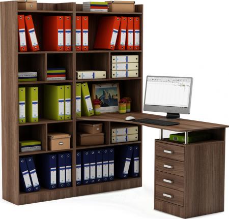 Стол-стеллаж Маунт-286 вариант 4