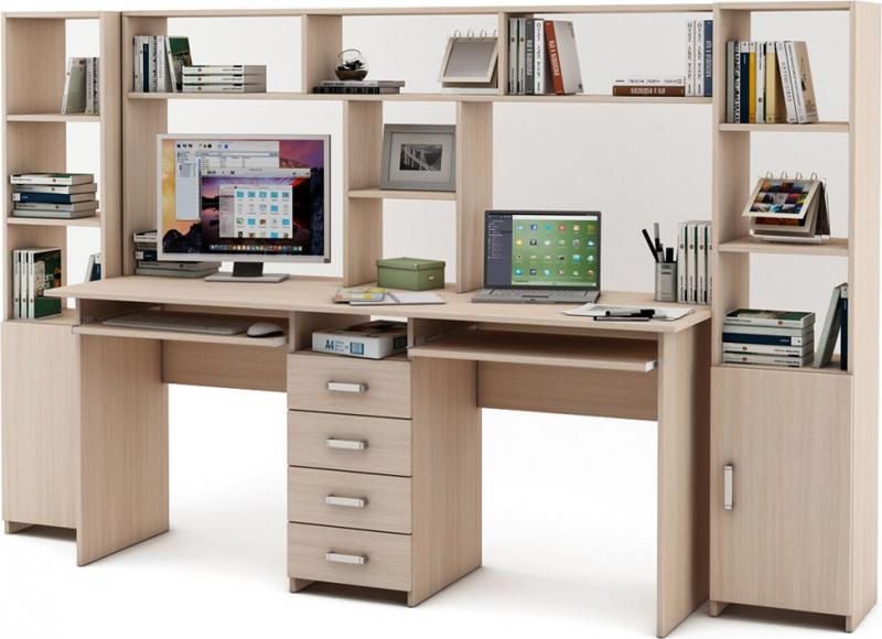 Уголок школьника Нео-11К с надстройкой вариант 1