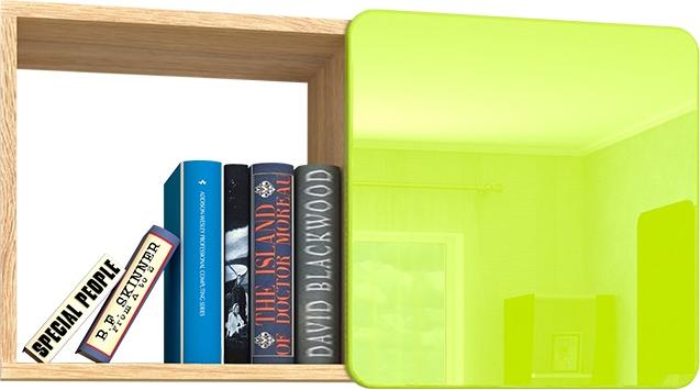 Полка для книг Лайн-1 вариант 1