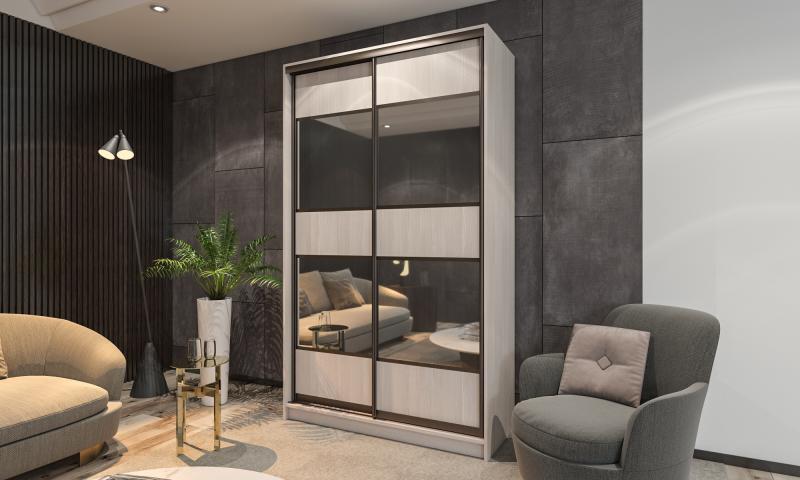 Шкаф-купе Лофт-15 вариант 2