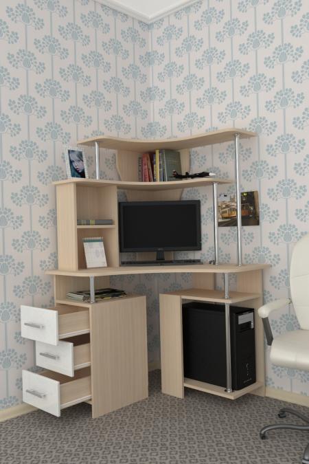 Компьютерный стол Лайн-4 вариант 6