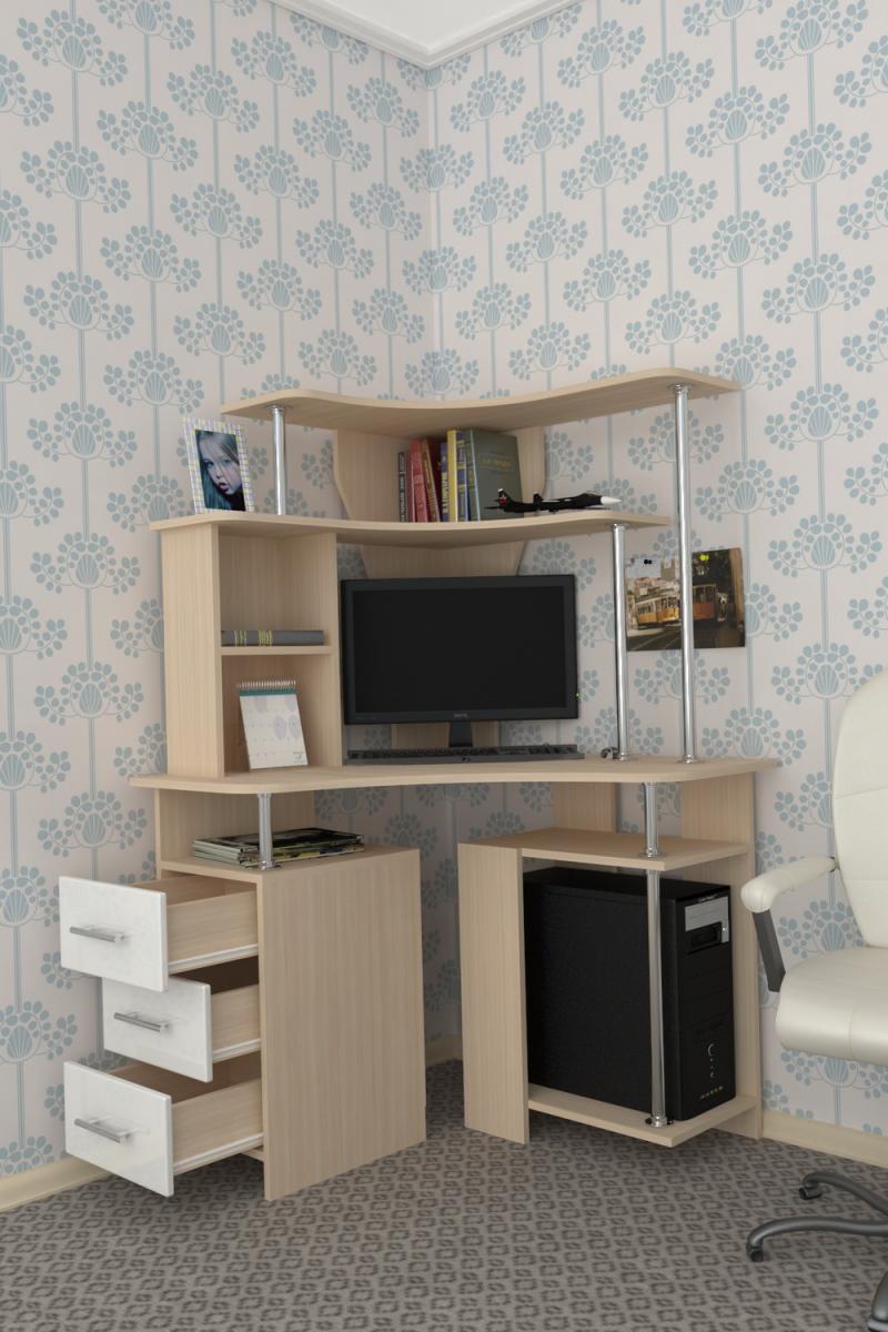 Компьютерный стол Лайн-4 вариант 7