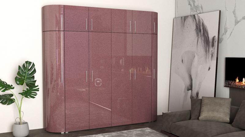 Радиусный шкаф Алексa-12 вариант 3