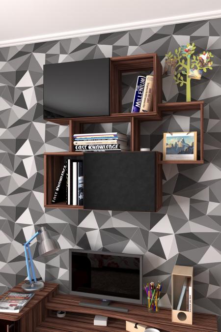 Полка для книг Лайн-9 вариант 5