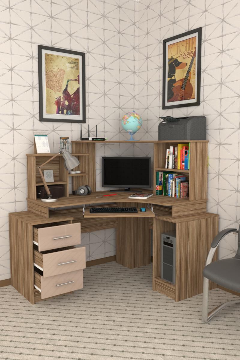 Компьютерный стол Лайн-40 вариант 4