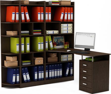 Стол-стеллаж Маунт-2863 вариант 3