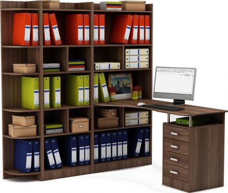 Стол-стеллаж Маунт-2863 вариант 4