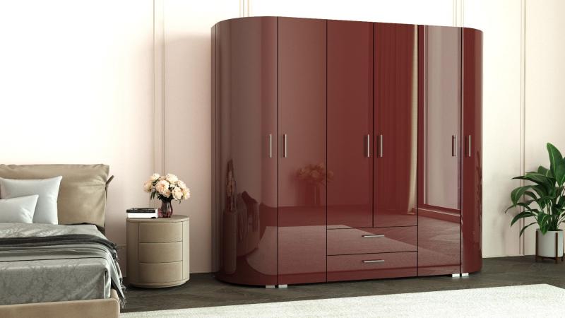 Радиусный шкаф Алексa-13 вариант 1