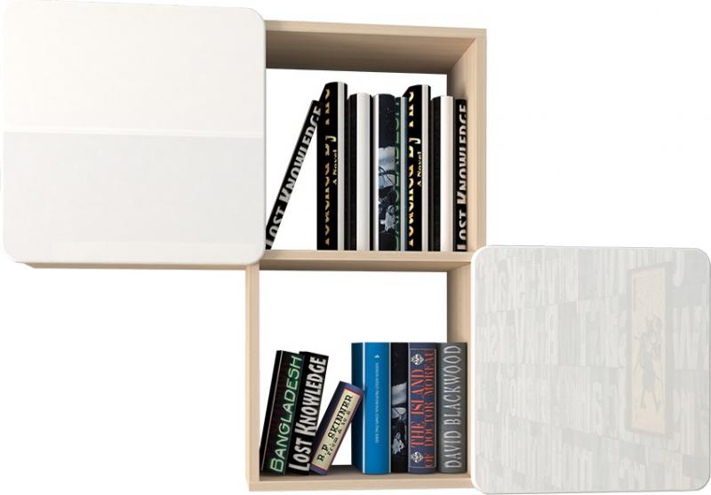 Полка для книг Лайн-2 вариант 1