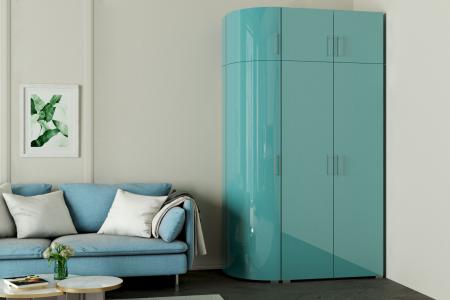 Радиусный шкаф Алексa-2 вариант 0