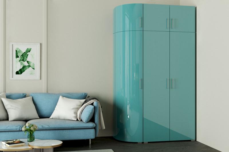 Радиусный шкаф Алексa-2 вариант 1