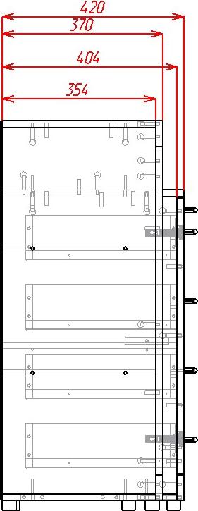 Комод Омега-1-F вариант 12