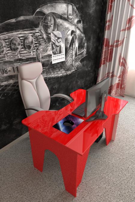 Стол для геймера Лайн-1 вариант 7