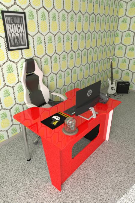 Стол для геймера Лайн-12 вариант 2