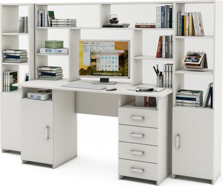 Уголок школьника Нео-7 с надстройкой вариант 1