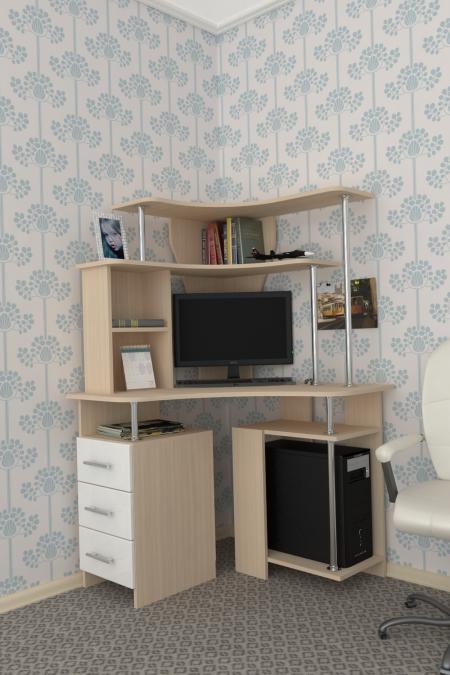 Компьютерный стол Лайн-4 вариант 3