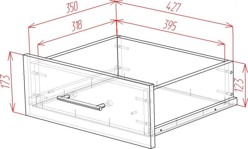 Комод Омега-15-М вариант 6