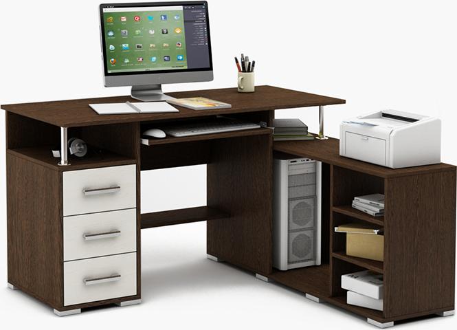 Компьютерный стол Грин-12 вариант 1