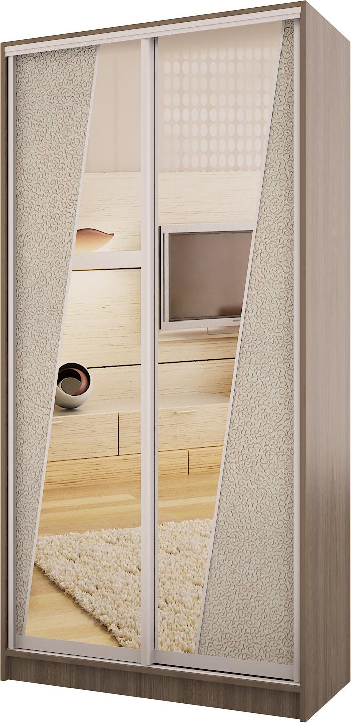 Шкаф-купе Лидл-10 Кожа вариант 1