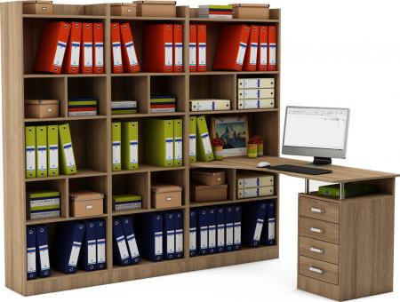 Стол-стеллаж Маунт-2866 вариант 1