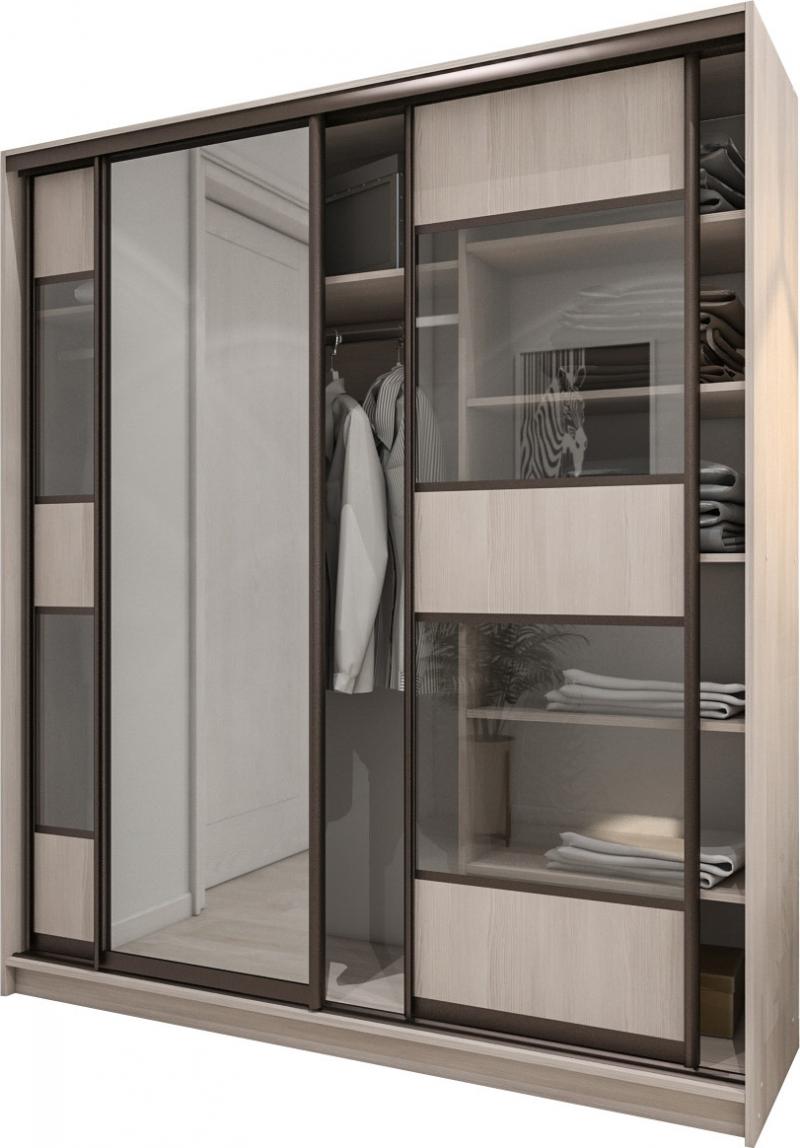Шкаф-купе Лофт-32 вариант 1