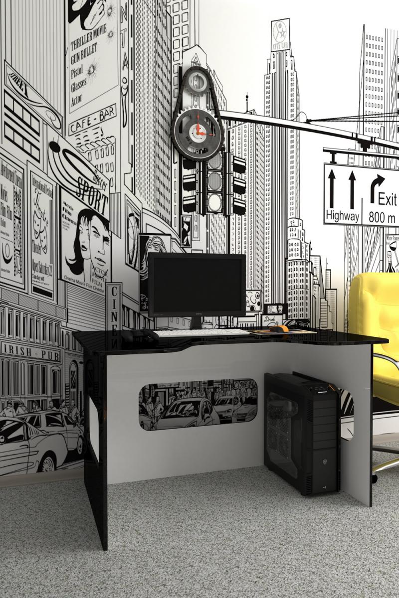 Стол для геймера Лайн-2 вариант 5