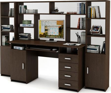 Уголок школьника Нео-7К с надстройкой вариант 2