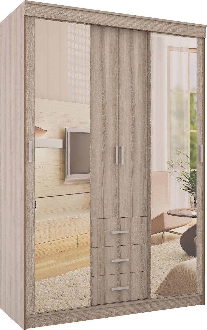 Шкаф-купе Плейн-16 вариант 1