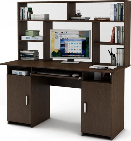 Письменный стол Нео-6К с надстройкой вариант 2